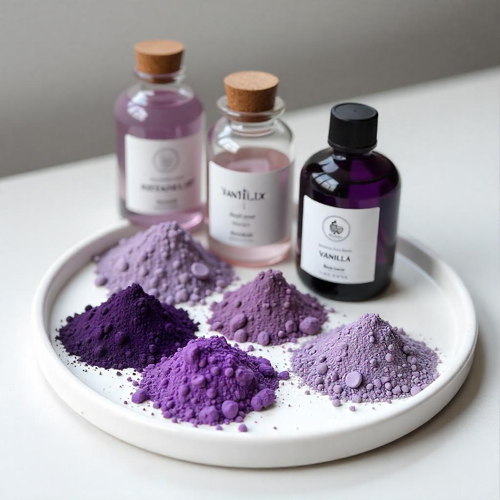 ألوان وزيوت عطرية